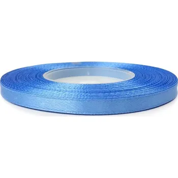 Stuha Saténová stuha blankytná modrá 6mm (Saténová stuha blankytná modrá 6mm)