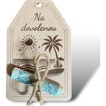 JarisWood Dárková visačka Na dovolenou