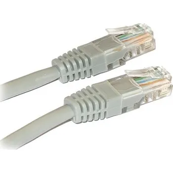 Počítač XtendLan Patch kabel Cat 5e UTP 0,10m - šedý