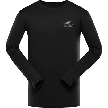 Alpine Pro Lous Pánské funkční triko s dlouhým rukávem MTSD858 černá XXXXL
