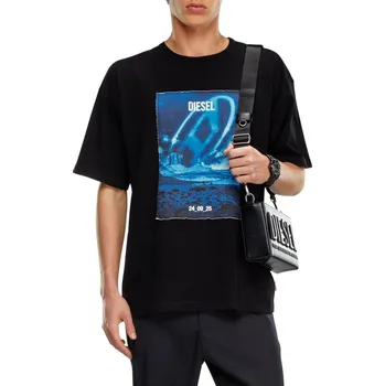 TRIČKO DIESEL T-BOXT-Q16 T-SHIRT BLACK 1
