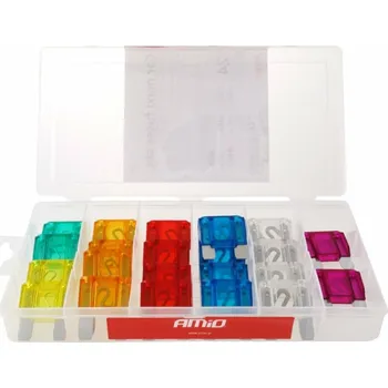 Autopojistky MAXI pouzdro 24ks Mix