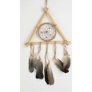 Lapač snů Lapač snů TRIANGULAR EYE světle hnědá