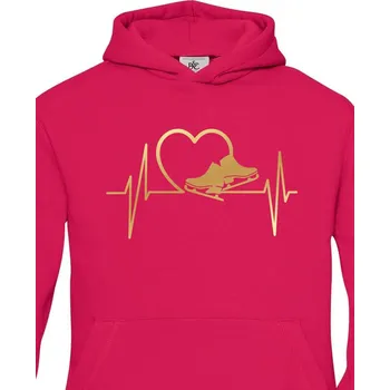 Dětská mikina tep brusle, Barva Purpurová Bezvatriko.cz 1756