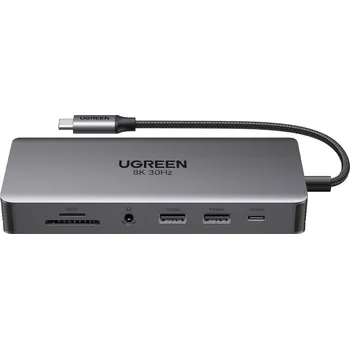 USB hub UGREEN 15965 11-in-1 USB-C Hub (10Gbps USB 3.2, Dual HDMI)