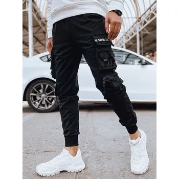 Pánské kalhoty kapsáče UX4218 Barva: Černá, Velikost: XL