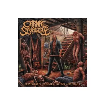 Hudba Graveworms,Cadavers,Coffins And Bones / Vinyl - Carnal Savagery [LP]