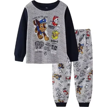 Dívčí pyžamo Dětská pyžama s motivem Tlapková patrola Barva: 377 tm. šedá, Velikost: 110/5 let