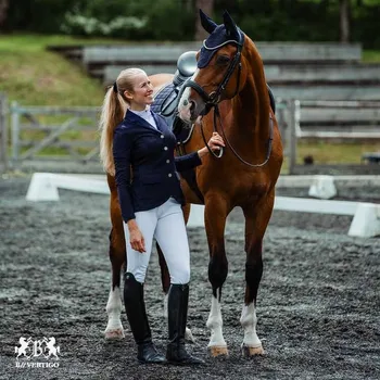 Koňská maska proti hmyzu Čabraka B Vertigo Rochelle, Full - Hnědá