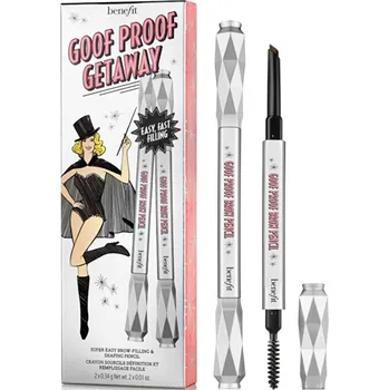 Kosmetická sada Benefit Goof Proof Getaway Duo Shade 03 - Dárková sada dekorativní kosmetiky na obočí