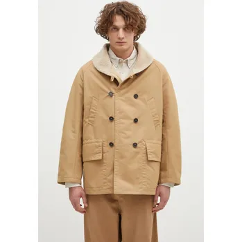 Oboustranný kabát Universal Works, XL, béžová, 80X
