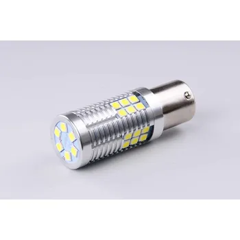 Žárovka LED autožárovka BA15s bílá, 12V, čirá CANBUS 1200lm