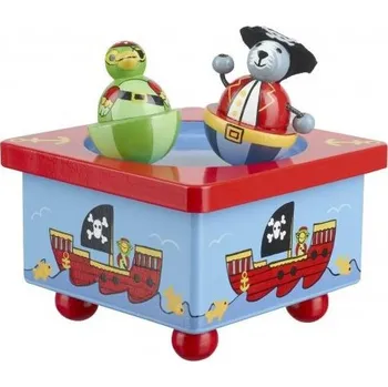 Hudební nástroj pro děti Hudební hračka Hudební skříňka - Zvířecí piráti