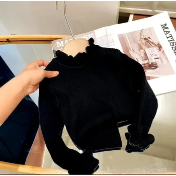 Chlapecký svetr Stylový dětský roláček (vel. od 12 měsíců do 7 let) - 6 barev Barva: Černá, Velikost: 100/2-3 roky