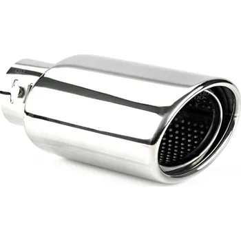 Koncovka výfuku Koncovka výfuku z nerezové oceli - stříbrná 180x120mm