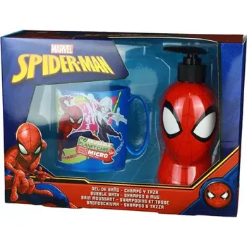 Kosmetická sada Spiderman sada s hrnečekem