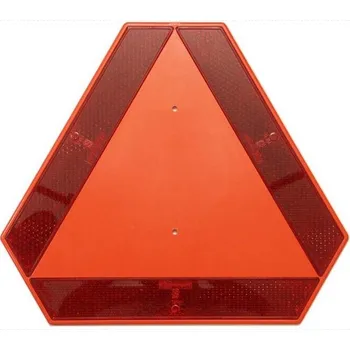 Trojúhelník výstražný reflexní plast - pomale jedoucí vozidla