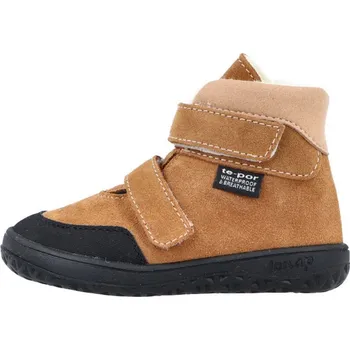 Dámská zdravotní obuv Jonap Barefoot JERRY ZIMA skořicová VLNA s membránou Velikost EU: 22, vnitřní délka: 137, vnitřní šířka: 62