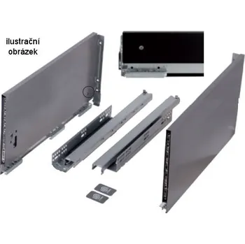 Zásuvkový kontejner Strong výsuv StrongMax 500/249mm černý