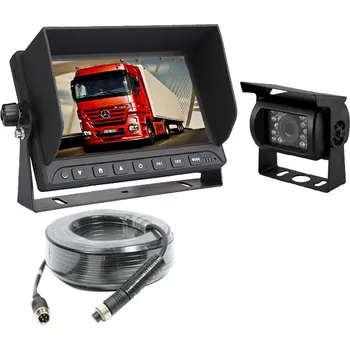 Couvací kamera Kamerový systém pro kamiony 7" 2 x AV, HD 12-36V - 15m kabel