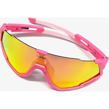 Sluneční brýle Brýle POLARIZED SPORT růžové/žlutá skla