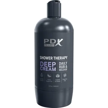 Masturbátor Pipedream PDX Plus Shower Therapy Deep Cream bílý - s kupónem KUP15 cena 761 Kč + extra diskrétní expedice