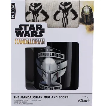 Set Mandalorian hrnek + ponožky