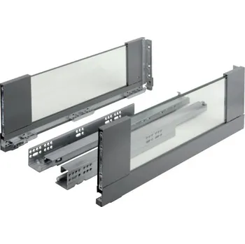Zásuvkový kontejner Strong výsuv StrongMax 18 500/185mm šedý sklo