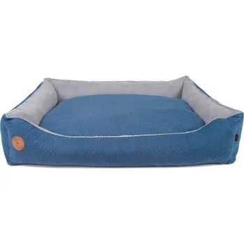 Pelíšek pro psa Lauren Design PELÍŠEK PRO PSY CÉZAR Barva: Modrá se strukturou, Rozměr: XS 60cm x 50cm