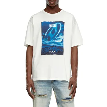 TRIČKO DIESEL T-BOXT-Q16 T-SHIRT OFF WHITE