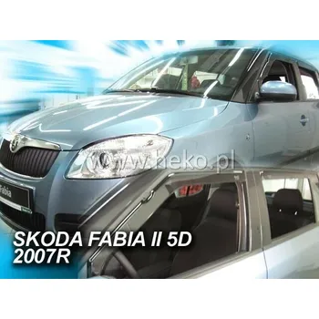 Plexi ofuk oken Ofuky oken - Škoda Fabia II 4D r.v. 2007-2014 (+zadní) htb