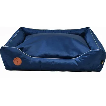 Pelíšek pro psa Lauren Design PELÍŠEK PRO PSY CÉZAR Barva: Námořnická modř samet, Rozměr: XS 60cm x 50cm