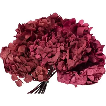 umělá květina Florservice hydrangea stabilizovaná big purpurová