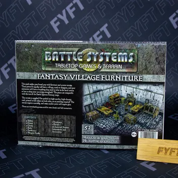 Battle Systems: Fantasy Village Furniture - terén do her