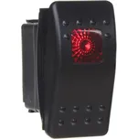 Rocker spínač červené podsvětlení