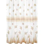 Koupelnový závěs Listy béžové