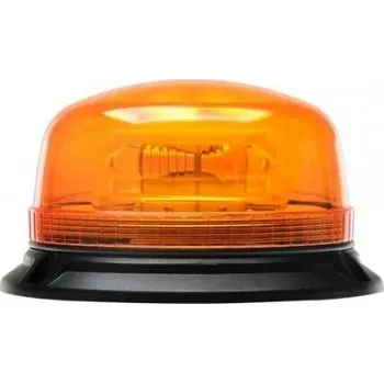 Žárovka LED maják, 12-24V, 36x LED oranžový, pevná montáž, ECE R65 R10 - 136x73mm