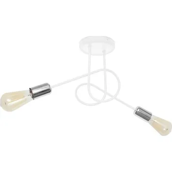 Nástěnné svítidlo Lustr Přisazený lustr OXFORD 2xE27/60W/230V bílá