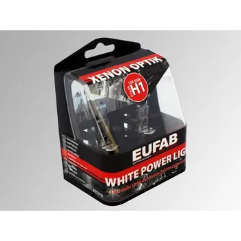Žárovka Autožárovky EUFAB H1, White Power Light - 2ks