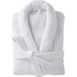 Hotelový froté župan bílý L
