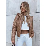 Dámská krátká bunda SPORT HEVEN TY3710 Barva: Zlatá, Velikost: 2XL