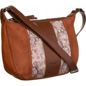 Kabelka Dámská messenger taška z ekokůže Barva: Hnědá