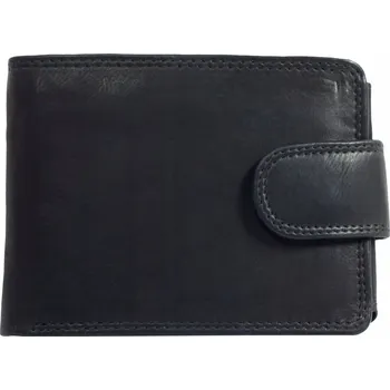 Peněženka FLW peněženka z pravé kůže černá - muž