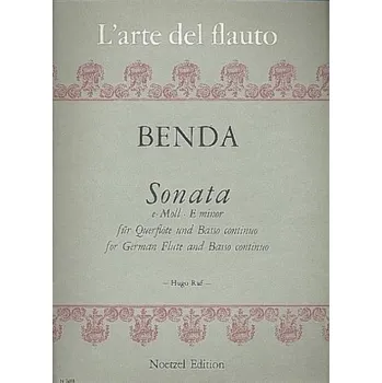 Sonate E-Moll - příčná flétna a klavír