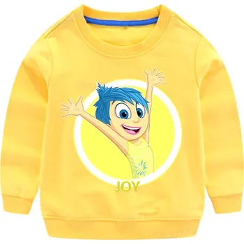 Chlapecký svetr Disney Dětská mikina s potiskem V Hlavě 2 (Inside Out 2) Barva: žlutá (TNTG 167), Velikost: 130