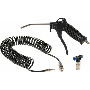 Příslušenství ke kompresoru Vzduchová pistole s hadicí černá, 13kg/cm2 5m
