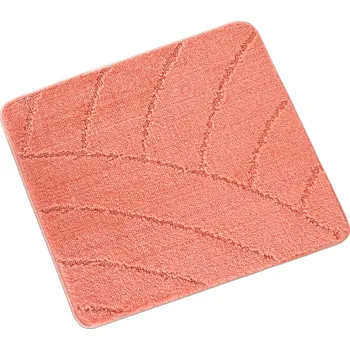 Koupelnová předložka Předložka před WC 60x50cm Oblouky lososové