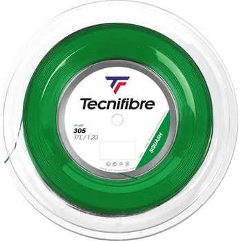 Struna na výplet tenisové rakety Squashový výplet Tecnifibre 305 Green 1,20 200m