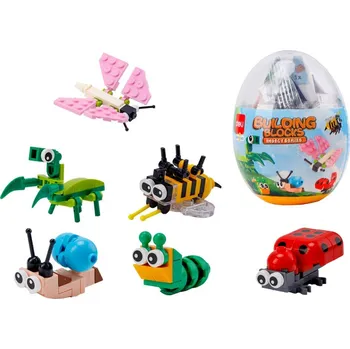 ostatní stavebnice deli Vajíčko s překvapením - skládačka HMYZÁČCI