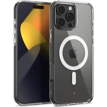 Kryt na mobil Caseology by Spigen Capella MagSafe Clear White iPhone 16 Pro Max